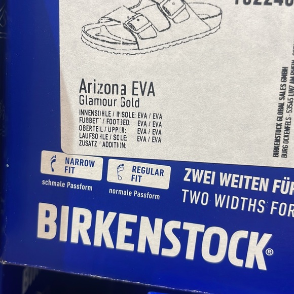 Birkenstock’s Eva Glamour Gold color - Picture 6 of 6